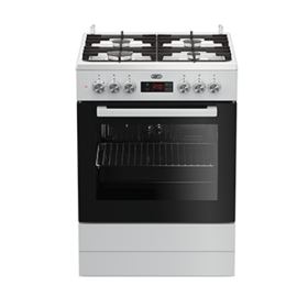 Defy DGS183 60cm Black 4 Burner Stove -