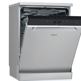 Whirlpool WFC 3C26 PF X SA Full Size Dishwasher 14 Place - inox