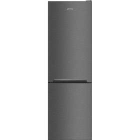 Smeg 60cm Dark Inox Bottom Mount Free Standing Refrigerator RC33KNZA