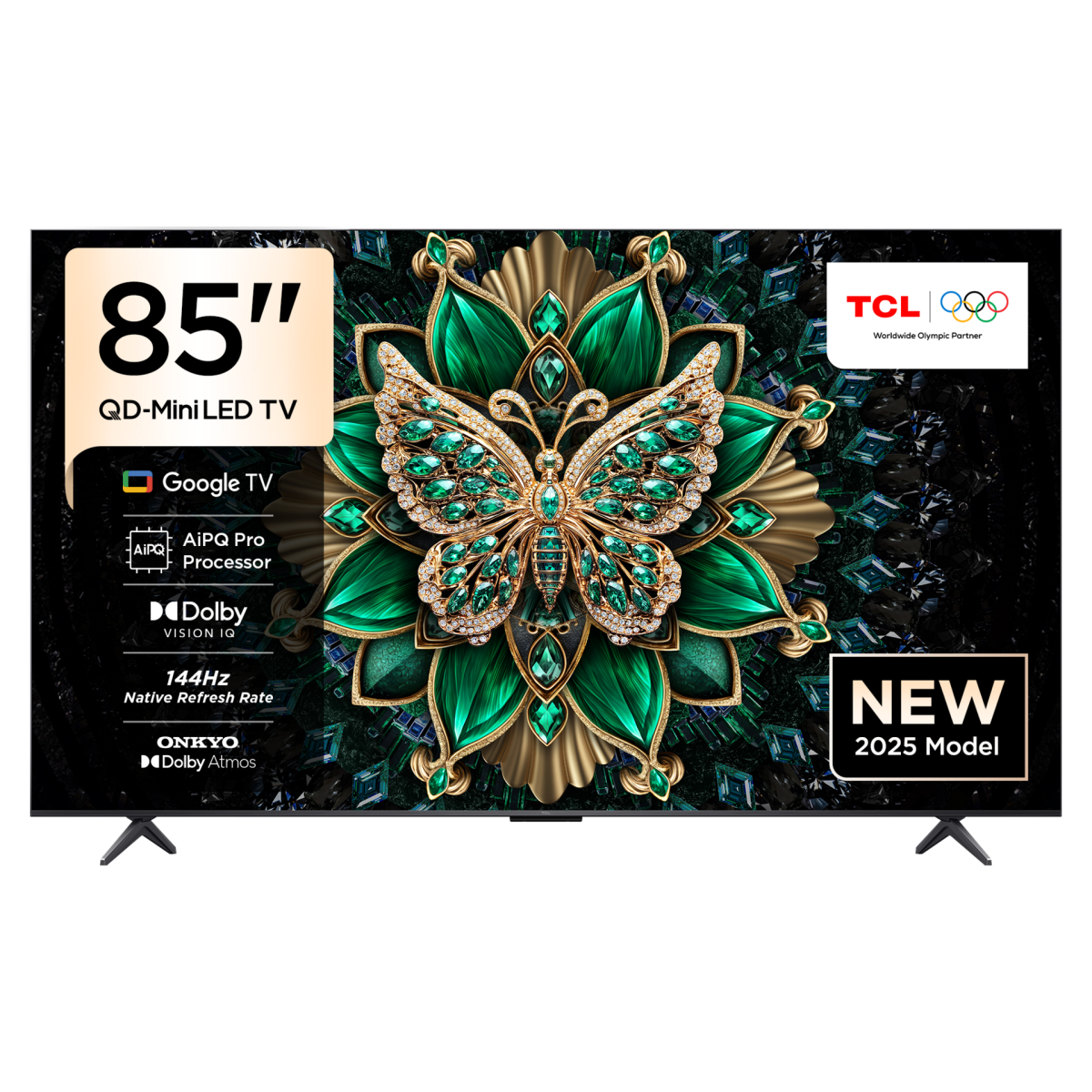 TCL 85-Inch Mini LED 4K Google TV-85C6K - Brands SA
