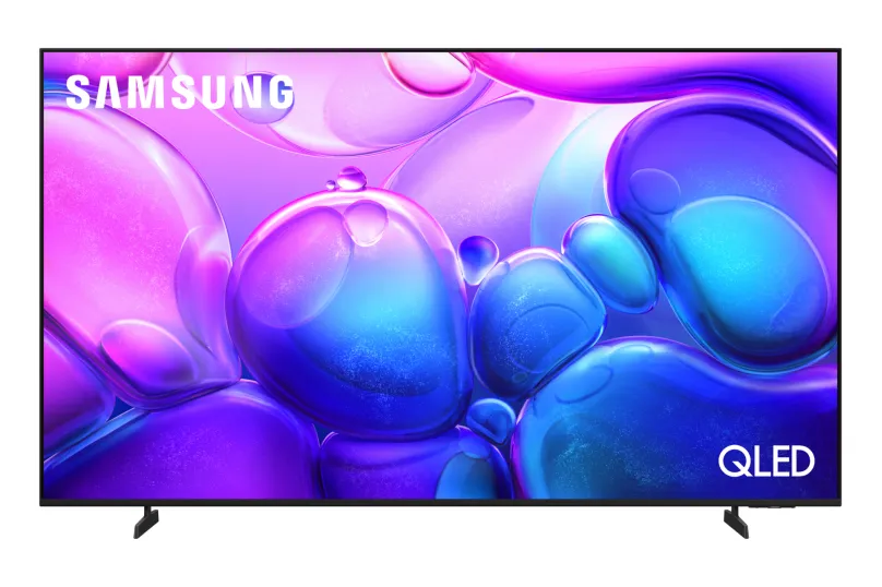 q6faa_front_black_1_ecommerce_dc46 Samsung 65'' QLED AI TV Q6F - Image 1