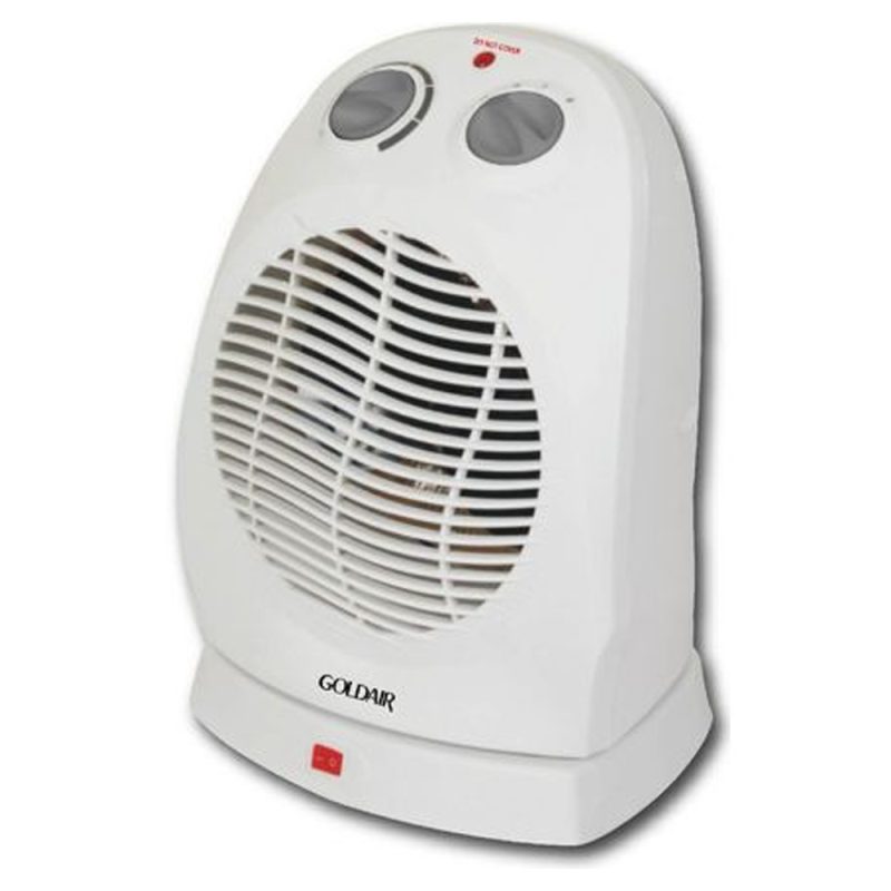 Goldair Oscillating Fan Heater 117A White