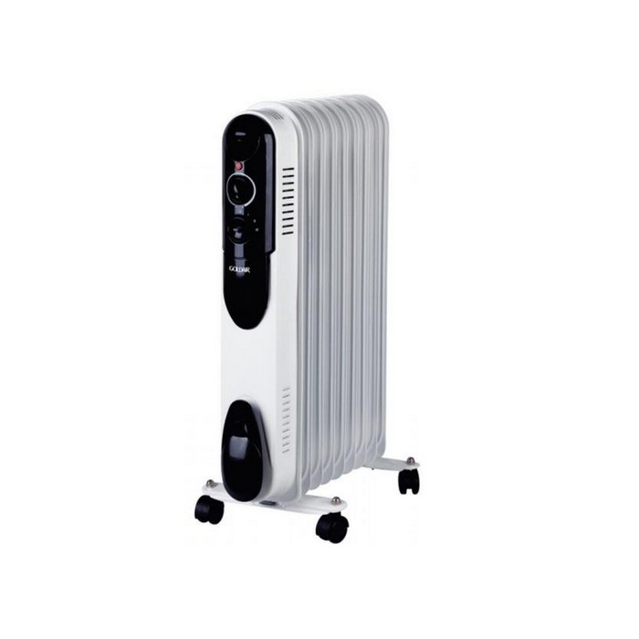 NUW-GSOR-700 Goldair 7 Fin Oil Heater GSOR700W White