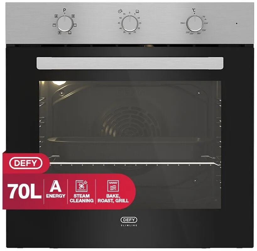 Defy 60cm Built-In Oven & Cooker Hood Bundle DCB866E Defy 60cm Built-In Oven & Cooker Hood Bundle DCB866E