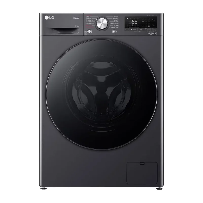 AEG 5000 Series 9kg front loader washing machine AWF9024P5SB in onyx dark silver