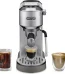 De’Longhi Dedica Style EC685.M stainless steel manual espresso coffee machine with adjustable milk frother