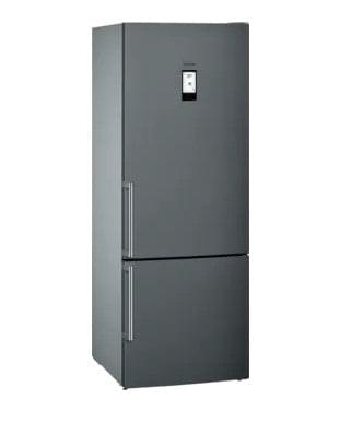 Siemens iQ500 Freestanding Fridge-freezer Black stainless steel KG56NAX30U - Image 1