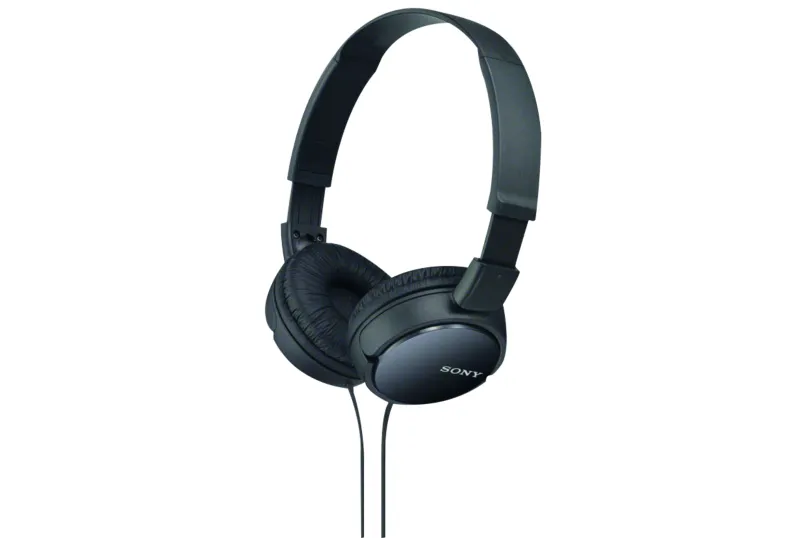 Sony Foldable Headphones Black - MDR-ZX110-BCE - Image 1