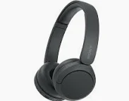 Sony Bluetooth On-Ear Headphones Black - WH-CH520/BZE - Image 1
