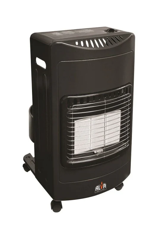 Alva 3 Panel Gas Heater GH312 Black